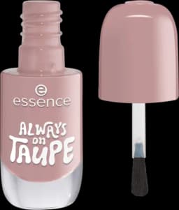 Gel Nail Polish 37 always on taupe von ESSENCE