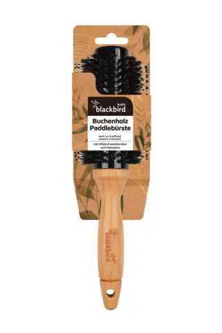 Buchenholz Paddlebürste von BLACKBIRD