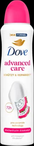 Antitranspirant Advanced Care Drachenfrucht- und Kokosduft von DOVE