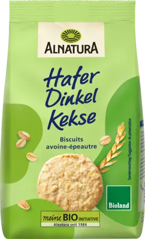 Bio Hafer Dinkel Kekse von ALNATURA