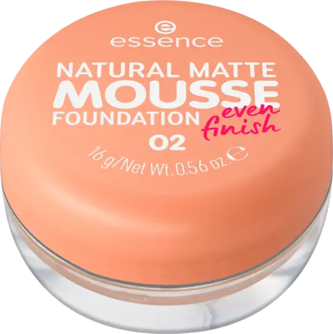 Natural Matte Mousse Foundation 02 von ESSENCE