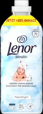 Weichspüler Konzentrat Sensitiv Flasche von LENOR