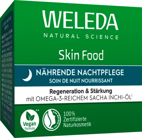 Nährende Nachtpflege Skin Food von WELEDA