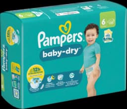 Baby Dry Extra Large 13-18kg Single Pack Gr.6 22ST von PAMPERS