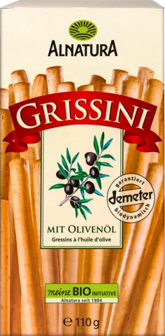 Demeter Grissini mit Olivenöl von ALNATURA