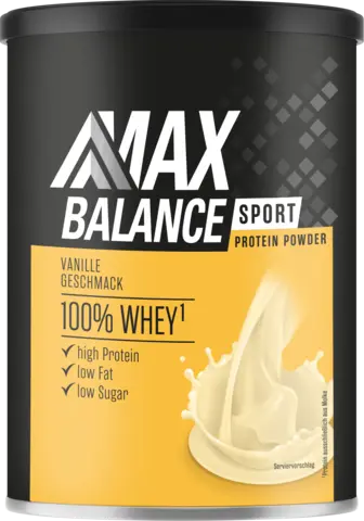 100 % Whey Proteinpulver, Vanille-Geschmack von MAXBALANCE