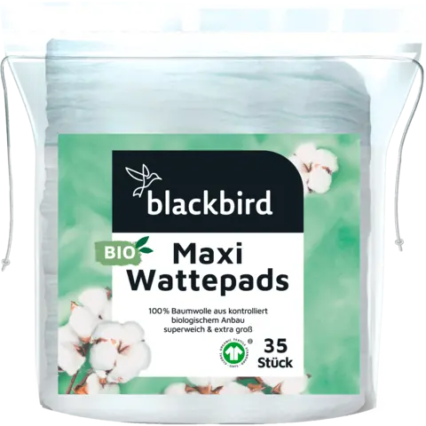Maxi Wattepads Bio von BLACKBIRD