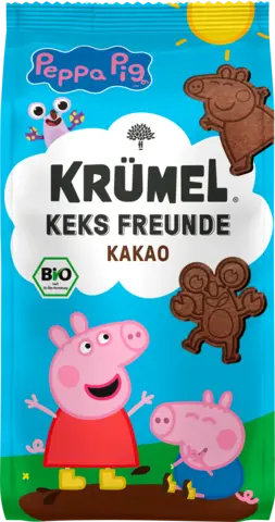 Bio Peppa Pig Keks Freunde Kakao von KRÜMEL