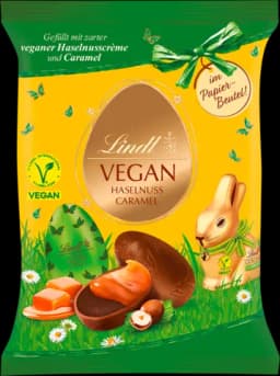 Eier Vegan, Haselnuss Caramel von LINDT