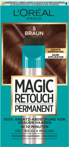 Magic Retouch Permanent Ansatz-Abdeckung 5 brown von MAGIC RETOUCH