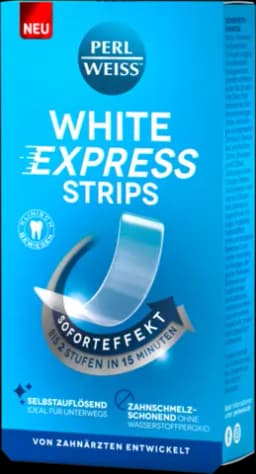 White Express Strips von PERLWEISS