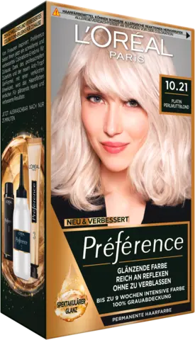 Préférence 10.21 Stockholm - Platin Perlmuttblond von PREFERENCE