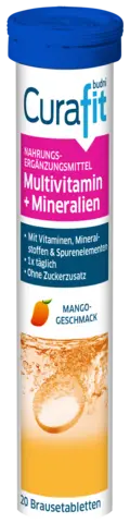 Multivitamin + Mineral Brausetabletten von CURAFIT