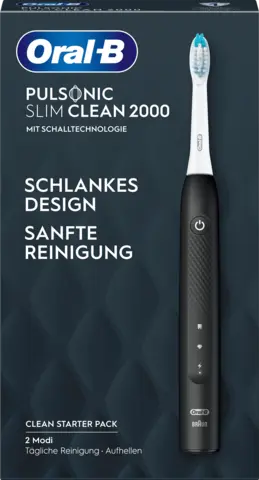 Pulsonic Slim Clean 2000 Zahnbürste schwarz von ORAL-B