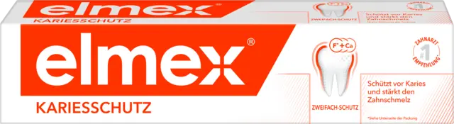 Kariesschutz Zahnpasta von ELMEX