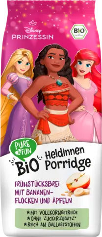 Bio Disney Heldinnen Porridge von PURE&FUN