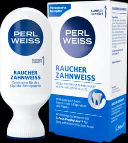 Raucher-Zahnweiss von PERLWEISS