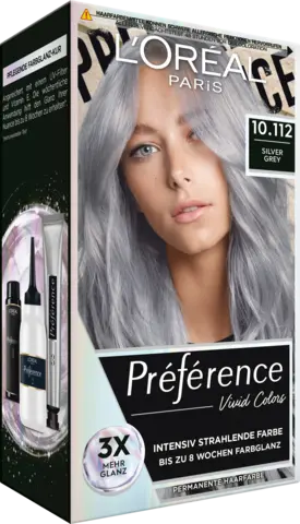 Préférence Vivid Colors 10.112 Silver Grey von PREFERENCE