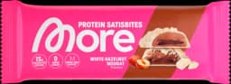 Satisbite Bar White Hazelnut Nougat von MORE