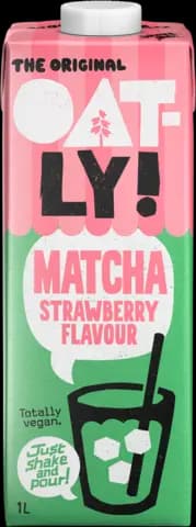 Oat Drink Matcha Strawberry Flavour von OATLY