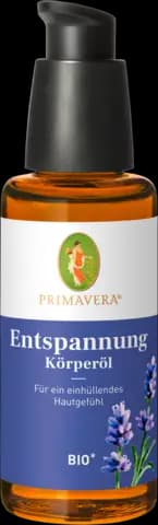 Bio Körperöl Entspannung von PRIMAVERA