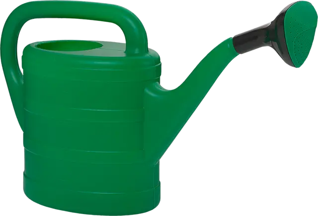 Gießkanne mit Brause grün 5 l von DIV.SAISONMARKEN