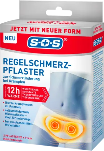 Regelschmerz-Pflaster von SOS
