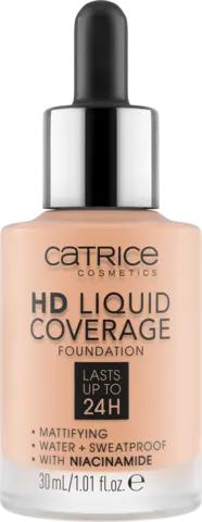 HD Liquid Coverage Foundation 010 Light Beige von CATRICE