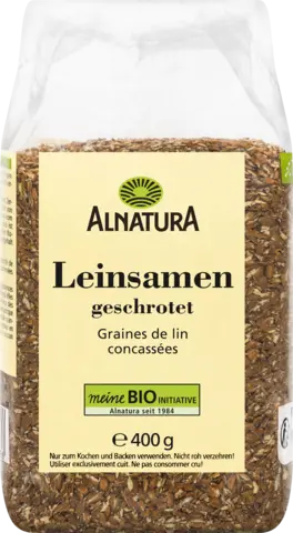 Bio Leinsamen geschrotet von ALNATURA
