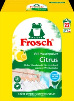 Voll-Waschpulver Citrus von FROSCH