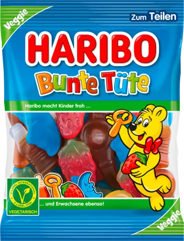 Bunte Tüte von HARIBO