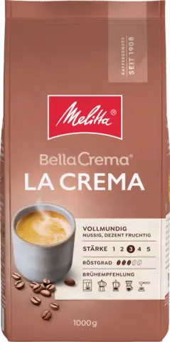 BellaCrema laCrema ganze Bohne von MELITTA