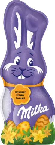 Schmunzelhase Knusper von MILKA