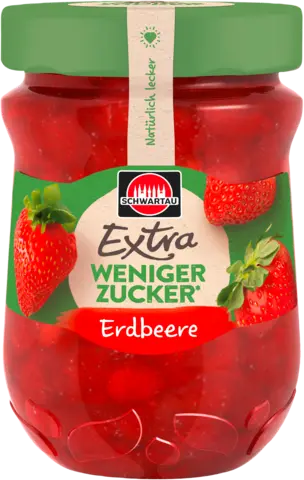 Extra Weniger Zucker Erdbeere von SCHWARTAU