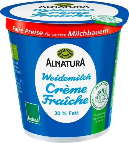 Bio Crème Fraîche 30 % Fett von ALNATURA