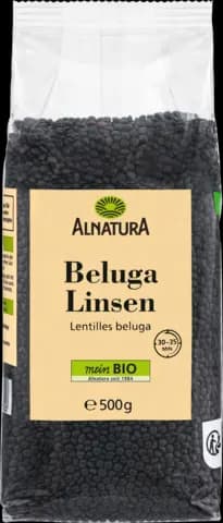 Bio Beluga Linsen von ALNATURA