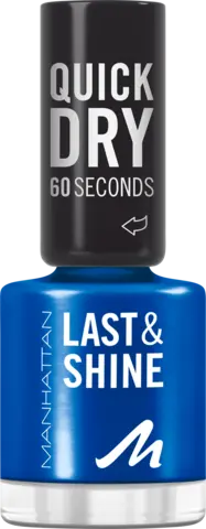 Last & Shine Nagellack 828 danny boy blue von MANHATTAN