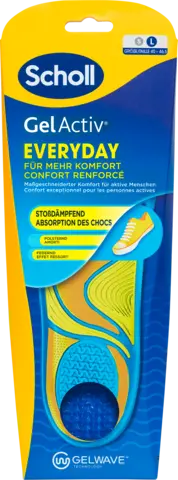 GelActiv Everyday Einlegesohlen Größe L von SCHOLL