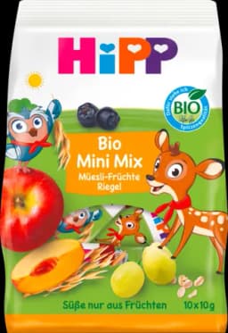 Bio Mini Mix Müesli Früchte Riegel von HIPP