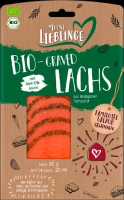 Graved Lachs 80g+Sauce von Mein Lieblings
