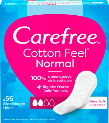 Cotton Feel Normal ohne Duft von CAREFREE