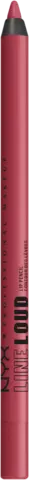 Line Loud Longwear Lip Pencil 15 goal getter von NYX