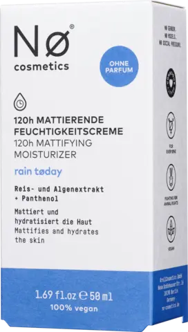 120h Mattierende Feuchtigkeitscreme von NO COSMETICS