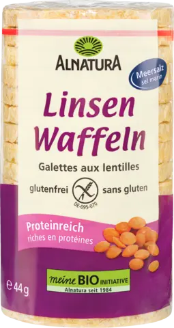 Bio Linsenwaffeln von ALNATURA