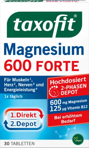 Magnesium 600 Forte Depot von TAXOFIT