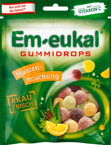 Gummidrops Hustenmischung Kräuterfrisch von EM EUKAL