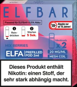 Elfa Pod Mix Berries 20mg von ELFBAR