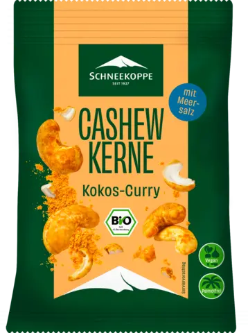Bio Cashew Kerne Kokos-Curry von SCHNEEKOPPE