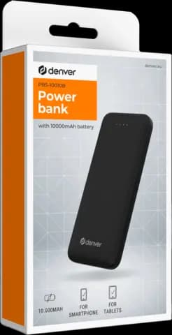 Powerbank schwarz von DIV.SAISONMARKEN