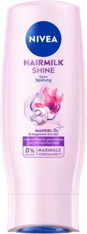 Hairmilk Shine Glanz Spülung Mandel Öl & Magnolien Extrakt von NIVEA